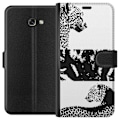 Pikkukuva 1 / 3: Samsung Galaxy A3 (2017) Lompakkokotelo Leopard Faces