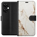 Miniatyrbillede 1 af 3: OnePlus Nord CE3 Tegnebogsetui Hvid marmor
