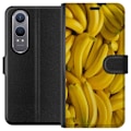Miniatyrbild 1 av 3: OnePlus Nord CE4 Lite Plånboksfodral Banana Pattern – lekfullt mönster med gula bananer