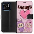 Miniatyrbild 1 av 3: Xiaomi Redmi 10C Plånboksfodral Labubu Pink Monster