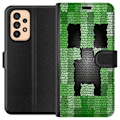 Miniatyrbillede 1 af 3: Samsung Galaxy A53 5G Tegnebogsetui Creeper / Minecraft