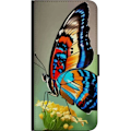 Miniatyrbillede 3 af 3: OnePlus 9 Pro Tegnebogsetui Sommerfugl Natur Sommer Motiv Vinger Farverig Design Populær Dekoration Grafisk Eksotisk Tema