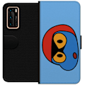 Pikkukuva 1 / 3: Huawei P40 Lompakkokotelo Bold Bot Head