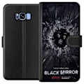 Miniatyrbillede 1 af 3: Samsung Galaxy S8 Tegnebogsetui Black Mirror Sci-Fi Netflix Serie Dystopi Teknologi Cyberpunk Mørkt TV Videospil Tema