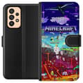 Kompatibelt Plånboksfodral till Samsung Galaxy A53 5G Minecraft