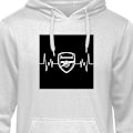 Pikkukuva 1 / 8: Lasten Huppari | Pehmeä Huppari Lapsille Arsenal harmaa 9-11 Vuotta