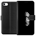 Miniatyrbillede 1 af 3: Apple iPhone 6s Tegnebogsetui Keffiyeh-mønster - klassisk sort-hvid palæstinensisk tørklæde med kulturel betydning