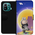 Pikkukuva 1 / 3: Xiaomi Mi 11 Pro Lompakkokotelo Labubu Neon Pop - Neonväri pop-taiteen hirviö