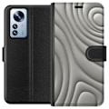 Pikkukuva 1 / 3: Xiaomi 12 Pro Lompakkokotelo Hopea-aallot