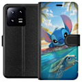 Miniatyrbilde 1 av 3: Xiaomi 13 Pro Lommeboketui Stitch med skilpadde - søt blå al