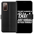 Pikkukuva 1 / 3: Samsung Galaxy S20 FE Lompakkokotelo En ole aina...