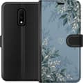 Kompatibel Tegnebogsetui til OnePlus 7 Løvhjerte blå