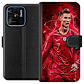 Miniatyrbild 1 av 3: Xiaomi Redmi 10C Plånboksfodral Ronaldo Skills – CR7 Design