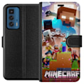 Pikkukuva 1 / 3: Motorola Edge 20 Pro Lompakkokotelo Minecraft