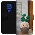 Miniatyrbillede 1 af 3: Motorola Moto G9 Play Tegnebogsetui MONSTRENE Uduelige Planter