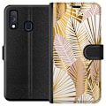 Miniatyrbillede 1 af 3: Samsung Galaxy A40 Tegnebogsetui Guld