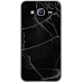 Miniatyrbillede 1 af 3: Samsung Galaxy J5 Gennemsigtig cover Sort marmor