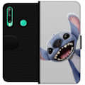 Miniatyrbillede 1 af 3: Huawei P40 lite E Tegnebogsetui Stitch i fart - Kawaii-design til fans & børn
