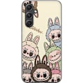 Pikkukuva 1 / 3: Samsung Galaxy S24 Läpinäkyvä kuori Labubu Pastel Collectio