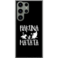 Pikkukuva 1 / 3: Samsung Galaxy S23 Ultra Läpinäkyvä kuori Hakuna Matata