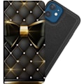 Miniatyrbillede 1 af 9: Apple iPhone 12  Tegnebogsetui Guldrosen