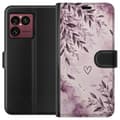 Kompatibel Tegnebogsetui til Sony Xperia 1 VIII Lavendelblad lilla
