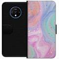 Miniatyrbillede 1 af 3: OnePlus 7T Tegnebogsetui Pastelmarmor
