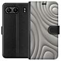 Miniatyrbild 1 av 3: OnePlus Nord 4 Plånboksfodral Silver Waves