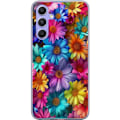 Pikkukuva 1 / 3: Samsung Galaxy A54 Läpinäkyvä kuori Gerbera Kukat Värikäs Koriste Kukka Motiivi Suosittu Kotisisustus Väririkas Seinätaide Suunnittelu