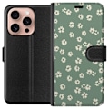 Miniatyrbillede 1 af 3: Apple iPhone 16 Pro Tegnebogsetui Blomsterdrøm - Farverigt Blomstermønster