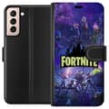 Kompatibelt Lommeboketui til Samsung Galaxy S21 Fortnite