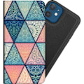 Pikkukuva 1 / 9: Apple iPhone 12  Lompakkokotelo Mandala Kolmiot