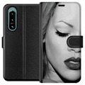 Miniatyrbilde 1 av 3: Sony Xperia 5 IV Lommeboketui Rihanna – Aesthetic Edit 2025
