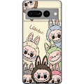 Pikkukuva 1 / 3: Google Pixel 7 Pro Läpinäkyvä kuori Labubu Pastel Collection