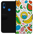 Miniatyrbillede 1 af 3: Huawei P Smart Z Tegnebogsetui Sommerfugle Slør