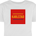 Miniatyrbilde 1 av 3: T-skjorte for Voksen | Klassisk Voksen-T-skjorte Karlstad – hvit XXL