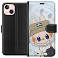 Miniatyrbillede 1 af 3: Apple iPhone 13 Tegnebogsetui Labubu med hat - Pop Mart figur Mr. Butcher i retro-stil med karakter