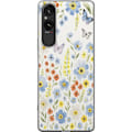 Pikkukuva 1 / 3: Sony Xperia 10 VI Läpinäkyvä kuori Kesäkukat