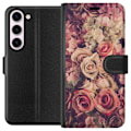 Miniatyrbillede 1 af 3: Samsung Galaxy S23 Tegnebogsetui Blomster