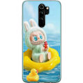 Miniatyrbild 1 av 3: Xiaomi Redmi Note 8 Pro  Genomskinligt Skal Labubu Stripe Atta