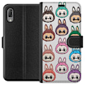 Miniatyrbillede 1 af 3: Sony Xperia L3 Tegnebogsetui Labubu Macaron Monster - Nuttet S