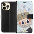 Miniatyrbillede 1 af 3: Apple iPhone 14 Pro Max Tegnebogsetui Labubu med hat - Pop Mar
