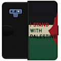 Miniatyrbillede 1 af 3: Samsung Galaxy Note9 Tegnebogsetui Stå sammen med Palæstina - solidaritetsdesign med en stærk besked