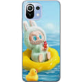Pikkukuva 1 / 3: Xiaomi 11 Lite 5G NE Läpinäkyvä kuori Labubu Macaron-sarja