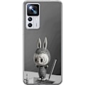 Miniatyrbillede 1 af 3: Xiaomi 12T Pro Gennemsigtig cover Pop Mart MEGA LABUBU LABUBU