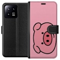 Pikkukuva 1 / 3: Xiaomi 13 Lompakkokotelo Kawaii Piggy