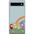 Pikkukuva 1 / 3: Google Pixel 6a Läpinäkyvä kuori Teletubbies