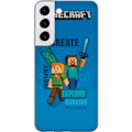 Pikkukuva 1 / 3: Samsung Galaxy S22 5G Läpinäkyvä kuori Minecraft Luolastot