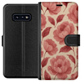 Pikkukuva 1 / 3: Samsung Galaxy S10e Lompakkokotelo Ruusun Kukinta