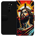 Pikkukuva 1 / 3: Xiaomi Redmi Note 8 Pro  Lompakkokotelo Jeesus ja Kortti - usk